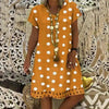 Stylish Summer Dress Loose Ladies Orange Yellow Summer Dresses For Women - Women Cute Outfits by Stevvex