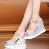 2021 New Women Summer Sandals Studded Detail Luxury Shine Design Casual Womens Shoes by Stevvex