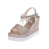 2021 New Women Summer Sandals Studded Detail Luxury Shine Design Casual Womens Shoes by Stevvex