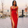 2021 Top Fashion Summer Bodycon Spaghetti Strap Vintage Pleated Slim Party Dresses - Backless Mid Length Cute Summer Fashion Dresses by Stevvex
