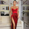 2021 Top Fashion Summer Bodycon Spaghetti Strap Vintage Pleated Slim Party Dresses - Backless Mid Length Cute Summer Fashion Dresses by Stevvex