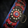 ''Captain America'' Collar by Bestia Dog Gear