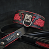 The ''Red Dragon'' leash by Bestia Dog Gear
