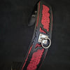 The ''Red Dragon'' collar by Bestia Dog Gear