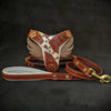 "Hermes" Set- harness & leash by Bestia Dog Gear
