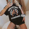 Coffee & sarcasm Shirt (finished product) by Madness & Mayhem LLC