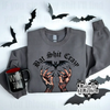 Bat shit crazy crew neck sweatshirt (finished product) by Madness & Mayhem LLC