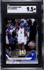 Graded 2025 Topps Bowman U Now AJ Dybantsa #1 Rookie RC Basketball Card SGC 9.5 Mint+ by Hall of Fame Sports Memorabilia