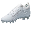 Phenom Elite Quantum Speed 2.0 Football Cleats - White by Phenom Elite Brand