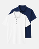 Buki Cinqo Polo 2-Pack - White/Navy by Buki