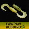 Jar of 1" Micro Curl Tail Grub "The Tennessee Twister"