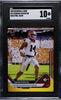 Graded 2025 Topps Bowman U Now Gunner Stockton #12 Gold Foil /50 Rookie RC Football Card SGC 10 Gem Mint by Hall of Fame Sports Memorabilia