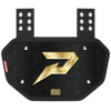 Phenom Elite Football Back Plate - Gold Rush Black by Phenom Elite Brand