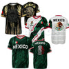 2026 Mexico Soccer V-Neck Short Sleeve Shirt – Men's & Women's Football Fan Tee, Mexican Pride Sportswear