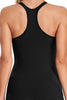 Ribbed Workout Tank Tops with Built in Bra
