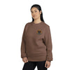 Dog Meme Nantucket Embroidered Crewneck Sweatshirt — Coastal Sealife Patch by Tristan’s Treehouse