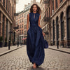 Women's Sleeveless Striped Wide-Leg Jumpsuit with Pockets by FitiqueFit