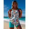 Women's Plus Size One-Piece Swimsuit by FitiqueFit