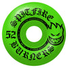 SPITFIRE BURNERS 52MM GREEN 99A SKATEBOARD WHEELS