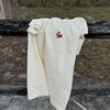 Squirrel Embroidered T-Shirt by EnjoyMyDesign LLC