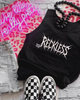reckless unisex tank by Madness & Mayhem LLC