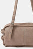 Fame Multi Grommet Belt Strap Rustic Rectangular Handbag