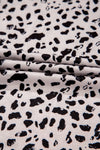 Leopard Print Round Neck Tank Top