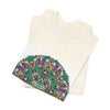 Psychedelic Botanical Mandala Tee | Festival Graphic T-Shirt by Tristan’s Treehouse