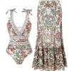 Ethnic Style One-piece Swimsuit For Women Beach Suit by FitiqueFit