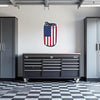 USA Beer Can Garage Wall Decal by Armed American Supply