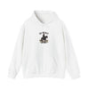 No Mercy Cowboy Skull Hoodie | western skull art, gothic Americana by Tristan’s Treehouse
