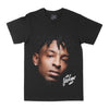 21 Savage "Big Face" Graphic Tee by Obsessed with graphic tees