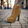 Women’s High Heel Martin Boots by FitiqueFit