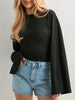 Full Size Long Sleeve Fitted T-Shirt Plus Size by Simply Love