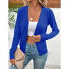 Women’s V‑Neck Button‑Down Cardigan Knit Sweater by FitiqueFit