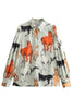 Off To The Races Horse Print Blouse - Mint by Lil Bee's Bohemian