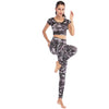 Printed navel short-sleeved quick-drying dance dress by FitiqueFit