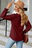🌸 Round Neck Flounce Sleeve T-Shirt by FitiqueFit