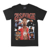21 Savage "Broken Glass" Graphic Tee by Obsessed with graphic tees