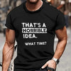 Exercise Casual Men's Clothes Cartoon Anime Round Neck T-shirt by My Store