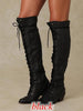 Women’s Over-the-Knee Boots – Round Toe Stylish Tall Winter Boots by FitiqueFit