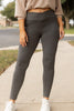 The Caitlin Charcoal Crossover Leggings
