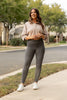 The Caitlin Charcoal Crossover Leggings