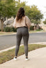 The Caitlin Charcoal Crossover Leggings