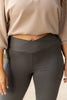 The Caitlin Charcoal Crossover Leggings
