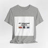 #1 Internet Junkie Tee | list lover shirt, top ten graphic merch by Tristan’s Treehouse