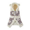 Pet Clothes Warm Thickened Flannel Hooded Shawl Pajamas by My Store