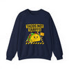 Tacos Not Tariffs Sweatshirt | taco pun, protest typography by Tristan’s Treehouse