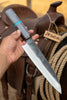 Japanese Gyuto Chef Knife 8” – Kurouchi Finish Blade with Wa Handle, Traditional Meiji Style by JW SteelCrafts