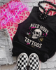 need more tattoos unisex tank by Madness & Mayhem LLC